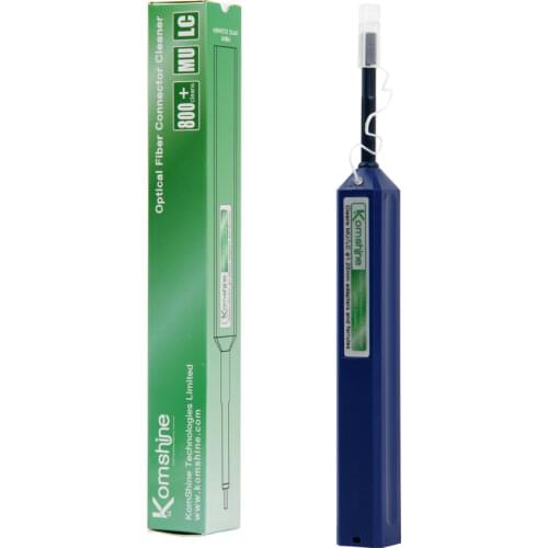 Fiber Optic Cleaning Tool KOMSHINE KOC-125 One Click Cleaner, Pen type Cleaner FOR LC,MU 1.25mm Ferrule