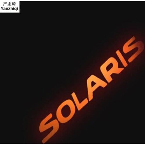 Carbon Fiber Rear Braking Light Decoration Cover Stickers Case For hyundai solaris Car Styling Additional Brake Lights Sticker