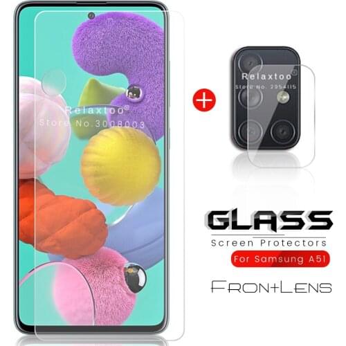Protective glass for samsung a51 camera protector on gelaxi a 51 51a tempered glas samsunga51 galaxya51 armored lens film 2-in-1