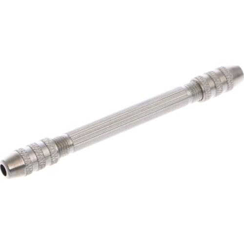 Useful Steel Double Spiral End Pin Vise Tong For Jewelry Craft Hobby Drill Tool