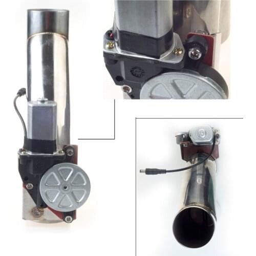 2.0inch SS304 wire contral straight Exhaust cutout cut out pipe /switch Manual control