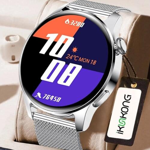 2021 New Smart Watch Men Full Touch Screen Sports Fitness Watch Waterproof Bluetooth Call For Android iOS Smartwatch Mens Clock