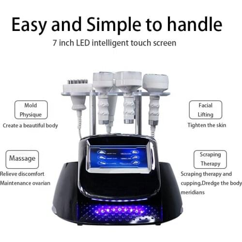 2020 Latest Portable Body Shaper Weight Loss Machine 80k Cavitation Ultrasound Vacuum Slimming Machine SPA