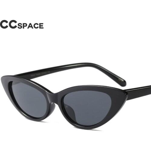45539 Lady Sexy Cat Eye Sunglasses Women Oval Small Frame Brand Glasses Designer Fashion Male Female Shades