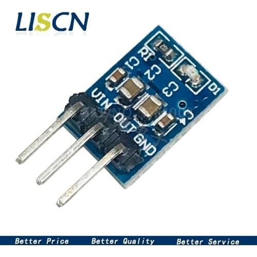 5PCS 5V to 3.3V For DC-DC Step-Down Power Supply Buck Module AMS1117 LDO 800MA
