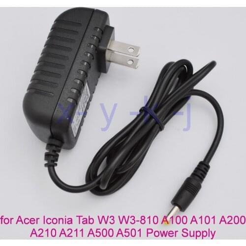 50PCS AC 100V-240V Converter Adapter DC 12V 1.5A Power Supply For Acer A100 A501 PSA18R-120P AP.0180P.002 AP.0180P.003 US Plug
