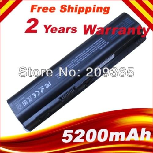 5200mAh Battery for HP Pavilion DV4 DV5 DV6 G71 G50 G60 G61 G70 DV6 DV5T HSTNN-IB72 HSTNN-LB72 HSTNN-LB73 HSTNN-UB72 HSTNN-UB73