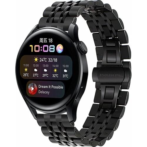 20 22mm Bracelet For Huawei Watch 3 GT 2 Pro 46mm 42mm Stainless Steel Strap Band For Samsung Galaxy Watch 3 45mm 41mm Active 2