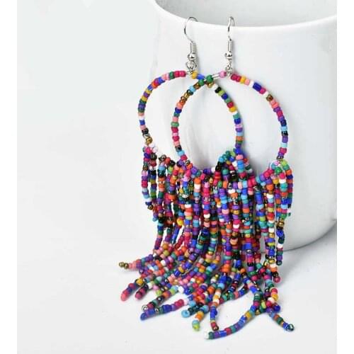 Этнические серьги Chadestinty China At AliExpress