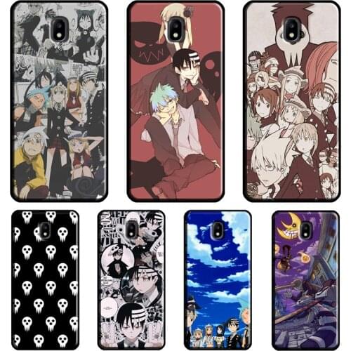 Hot anime Soul Eater Case For Samsung Galaxy J5 2017 A3 A5 J1 J3 J7 2016 J4 J6 A6 A8 Plus A7 A9 J8 2018 Coque