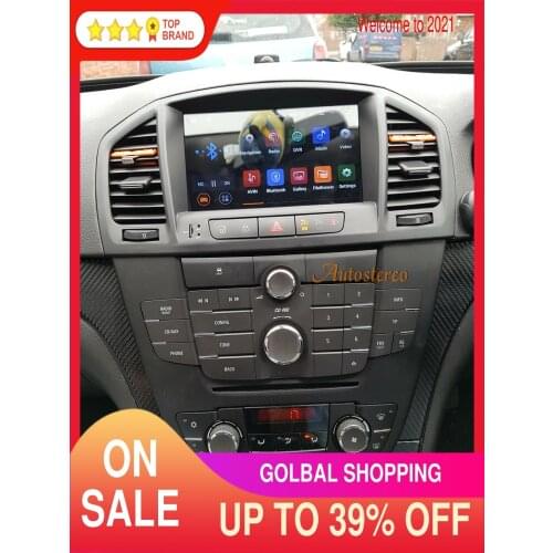 For Opel Insignia 2008-2013 Android 10.0 Wireless Carplay Car DVD Player GPS Navigation Auto Stereo Multimedia Player Radio Tape