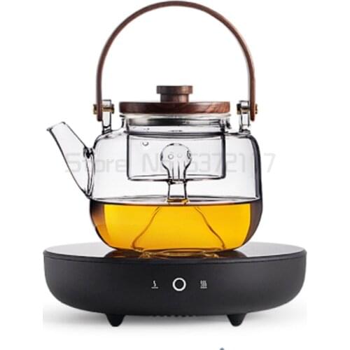 Electric ceramic stove glass teapot high temperature resistant kettle tea set household tea stove steamer