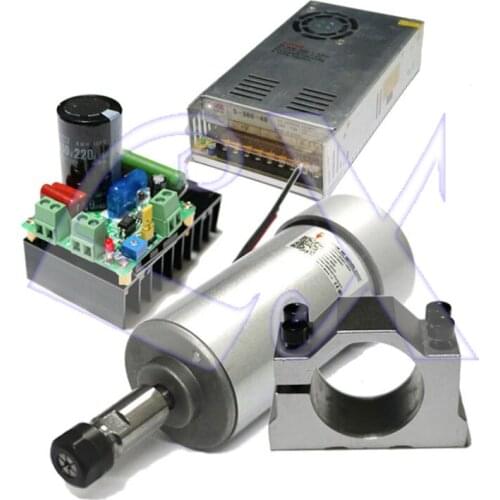 ER11 300W spindle motor driver kit 3000-12000rpm CNC machine tool engraving machine spindle supports MACH3