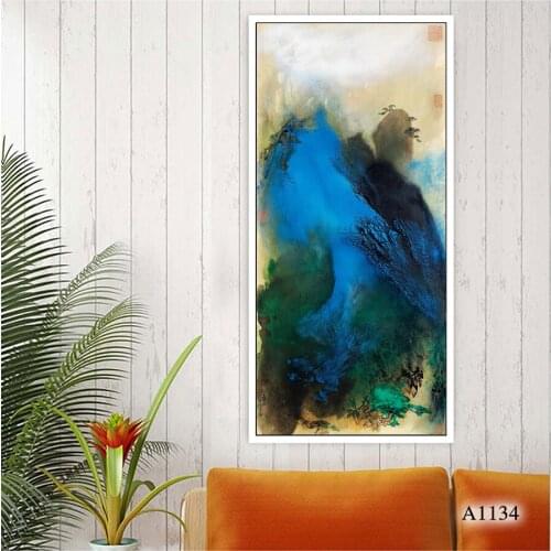 Oil Painting on Canvas Modern Landscape Paintings Home Decor Wall Art Picture for Living room Painting HD Print Unframed 60x120c