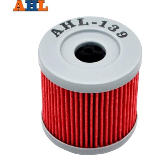 AHL 1/2/4 pcs Motorcycle Oil Filter For Suzuki DRZ400 DRZ400E DRZ400S DRZ400SM DRZ 400 SM Quadracer LTR 450 LTZ400 LTZ 400