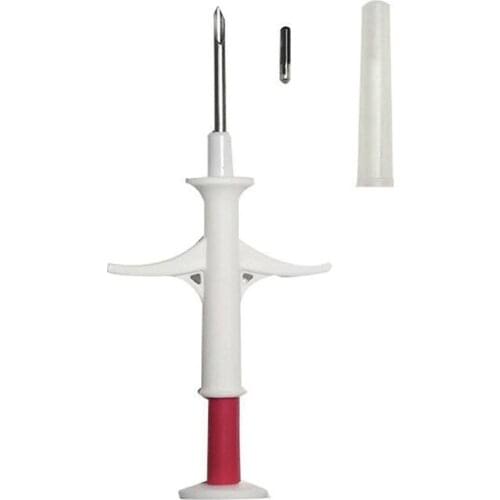 Readell 100pcs ISO11784/5 FDX-B animal microchip injector with glass tag 2.12*12mm for dog,cat,sheep,pig icar chip