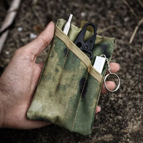 Oxford Cloth Portable EDC Tool Storage Hand Bag Outdoor Sports Camouflage Belt Tactical High Quality Outdoor Gadgets Accessories