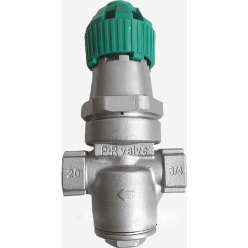 Bellows Pressure Reducing Valve DN15/DN20/DN25 NPT Female Thread High Temperature Resistant Steam Adjustable Stainless Steel