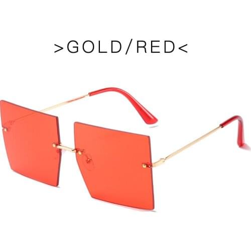 Sunglasses Wholesale Oversized Square Sunglasses Men Polarized UV400 High Quality Women Luxury Brand Fashion Flat Top Lens