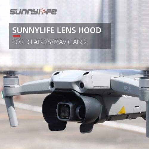 Sunnylife Lens Hood Gimbal Camera Protector Dustproof For DJI Air 2S/Mavic Air 2 Shape Lens Light Drone Accessories