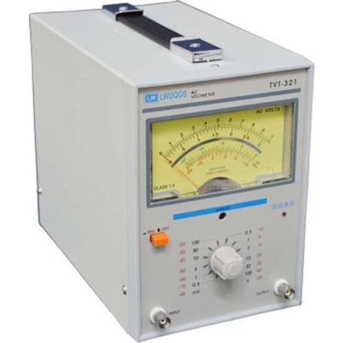 TVT-321 Single-needle Single-channel Millivoltmeter / Voltage Regulation Test / 10M Into The Impedance Voltage Measuring