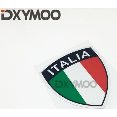 Italia National Flag Decorate Helmet Bike Motorcycle Guitar Made In Italy Sticker Phone Car Styling Vinyl Bumper