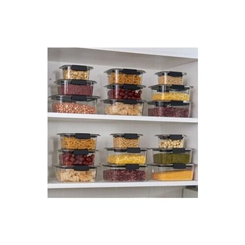 Ultra Clear Food Container Refrigerator Sealed Storage Box Fruit Vegetable Nut Grain Fresh-keeping Organizer Kitchen Accessories