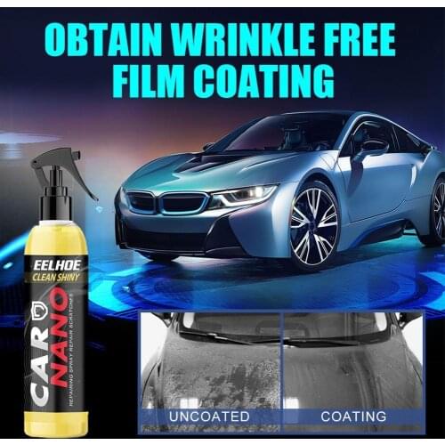 1 pc 100ml Car Coating Liquid Ceramic Spray Coating Top Coat Nano-coating Car Repair Polishing Wax Anti Scratch Paint Care Agent
