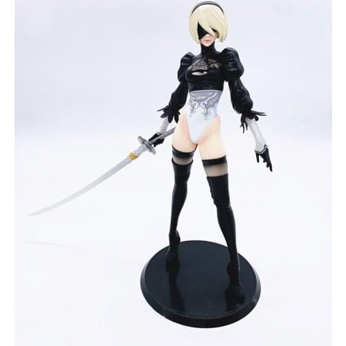 30cm Anime Game NieR: Automata 2b YoRHa No.2 Type B Action Figure PVC Collection Model toys brinquedos for christmas gift