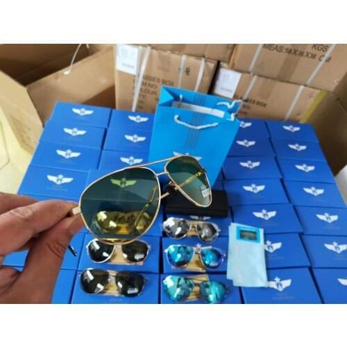 Authentic China air force polarized aviator sunglasses 2020 women men