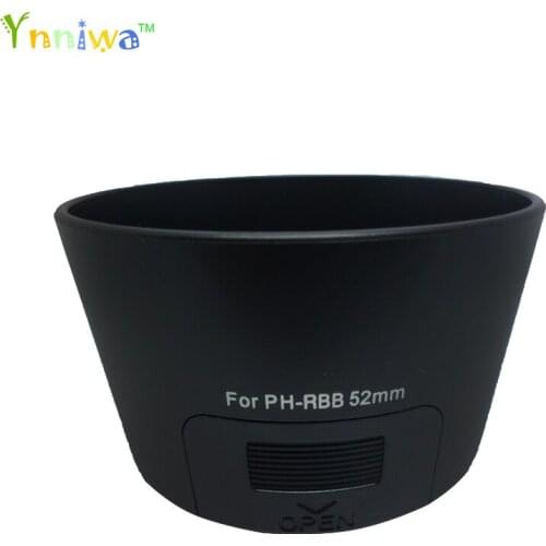 10pcs/lot For PH-RBB 52mm Camera Lens Hood for PENTAX boron Dal 50-200mm 52 mm PH RBB lens hood baynet lens protector