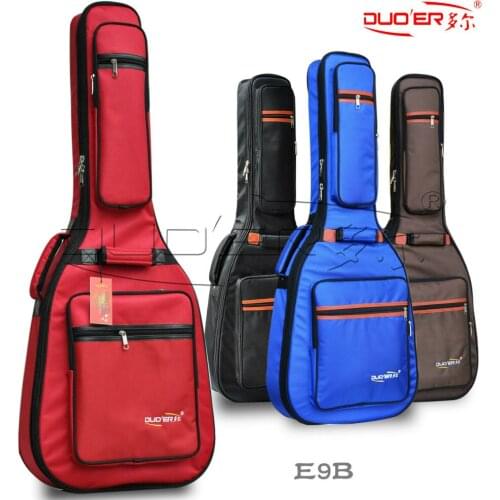 Guitar Case 41 Inch 42 Inch Waterproof Backpack Oxford Flannel Thick Guitar Bag Factory Wholesale Customize Guitar Bags