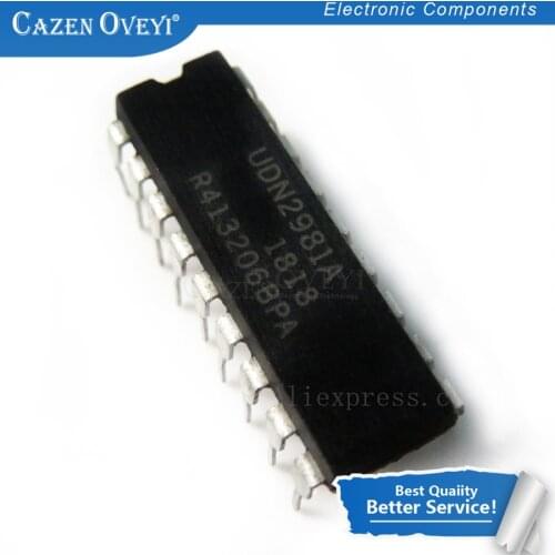 5pcs/lot UDN2981A UDN2981 SOURCE DRIVER 8CHAN 18-DIP GOOD QUALITY In Stock