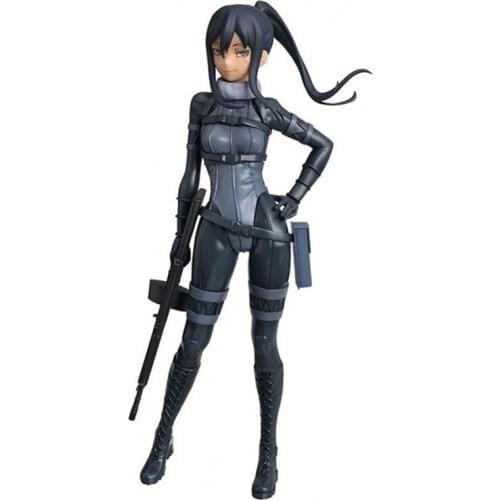 Original Sega GGO Pitohui Figure Gun Gale Online ALO Kohiruimaki Karen 18CM PVC Action Figure Toy Collection Model Gift