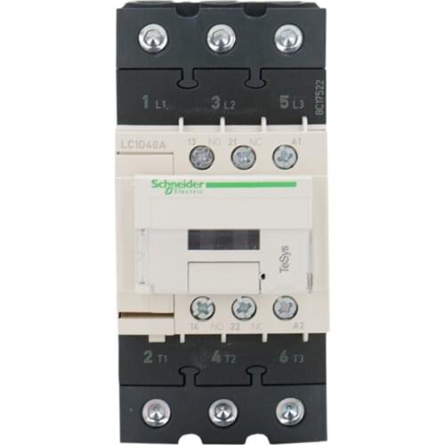 Schneider Electric LC1D40AM7C coil 220VAC contactor relay 40A load 18.5KW-380V standard LC1D brand new original export
