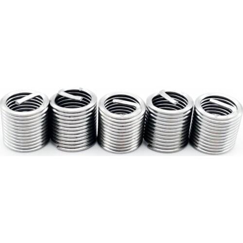 Thread Repair Kit threaded insert M2 M3 M4 M5 M6 M7 M8 M9 M10 M11 M12*2D Set 304 Stainless Steel rosca For Hardware Repair Tools