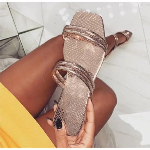 Factory direct 2019 new flip flop golden candy color suede comfortable summer womens shoes fashion flat sandals /slippers