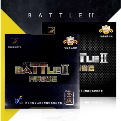 Friendship 729 Provincial BATTLE II BATTLE 2 Pro New Gold Version Table Tennis Rubber Ping Pong Sponge