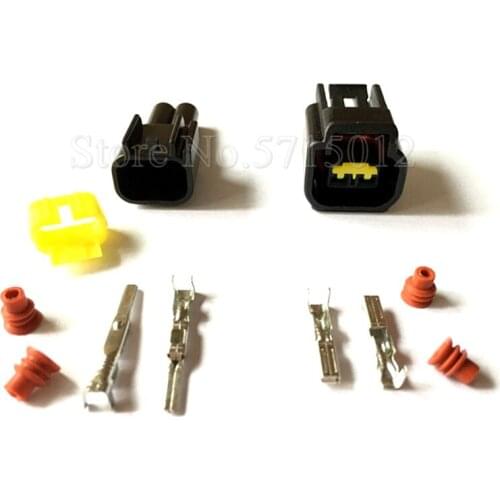 2 Hole FW-C-2F-B FW-C-2M-B Ignition Coil Plug Automotive Connector Wire Harness Waterproof For Ford Focus