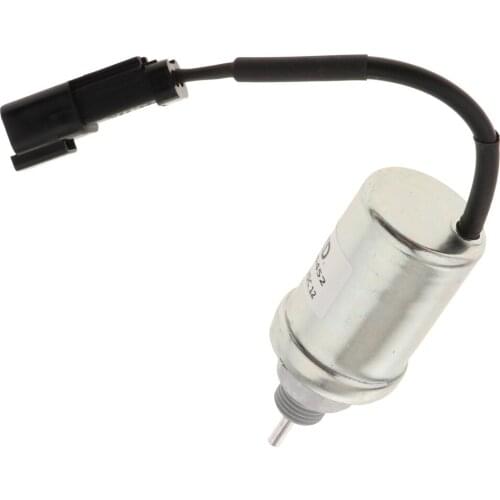 U85206452 12V Stop Solenoid - Fuel Shut Down Solenoid for Perkins HR404C-22T