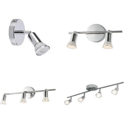 Rotatable Kitchen LED Ceiling Light Angle Adjustable GU10 LED Bulbs bar lamp Showcase Wall Sconces Living Room Cabinet Spot