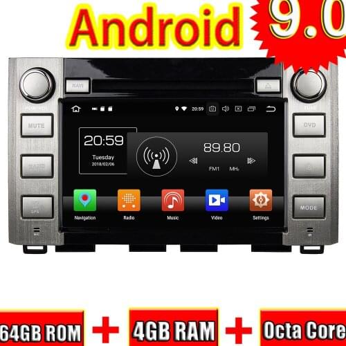 Topnavi Octa Core Android 9.0 Car DVD Multimedia Player For Toyota Sequoia /Tundra 2014-2016 Stereo 2 DIN GPS Navigation In Dash