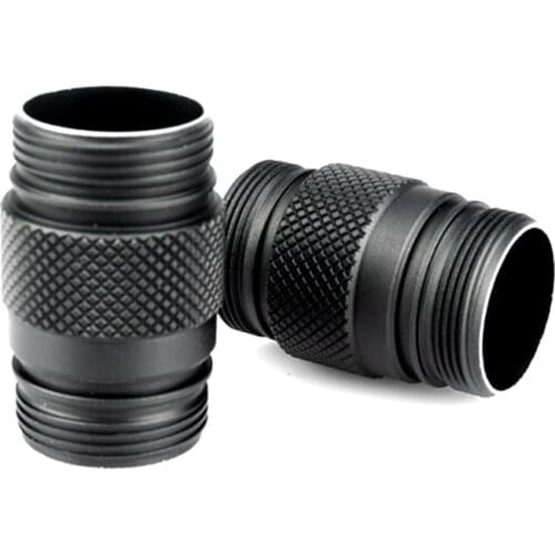 Jiguoor BLF A6 S1 Flashlight 18350 Body Extension Tube 18350 battery extend tube LED Flashlight accessory