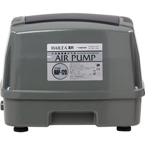 HAILEA HAP-120 90W 120L/MIN atmospheric static power oxygen pump aeration pump fish tank air pump fish aquarium oxygen pump 220V