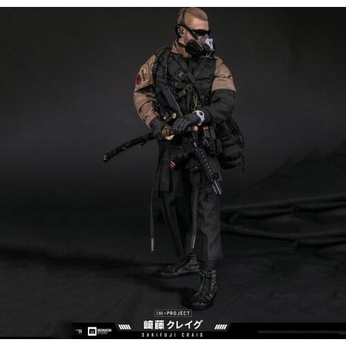 DAMTOYS EBS001 1/6 Scale EXTREMEZONE Samurai SAKIFUJICRAIG Collectible Figure Specifications