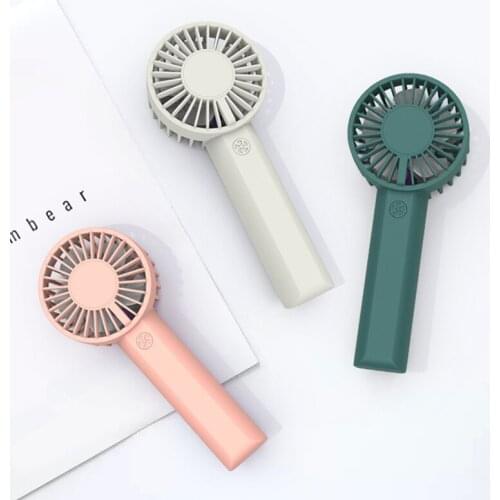 Creative Handheld Portable Mini Fan Charging Dual Motor Fan Blade USB Outdoor Student Fan