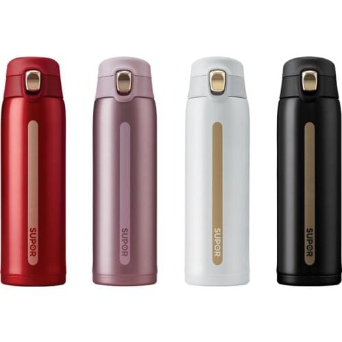 Lightweight Thermos Cup Men and Women Large Capacity Student Trend Simple and Portable Stainless Steel Water Cup