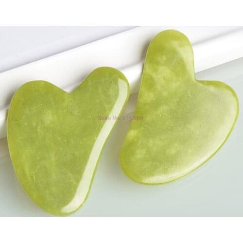 100Pcs/Lot Massage Board Natural Stone Gua Sha Scraper Beauty Tool Health Care Meridian Scraping Plate Lose Weight Massager SPA