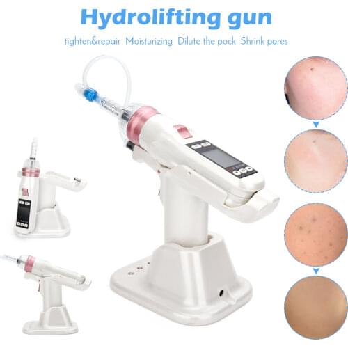 New Korea Mesogun EZ Negative Pressure Meso gun Hydrolifting Water Injector Needle Free Microcrystal Injection Skin Care Tools