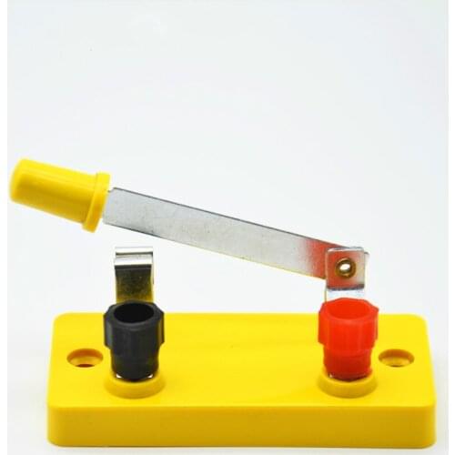 Single Pole Single Throw Switch Double Pole Double Throw Switch Connection Circuit Physics Electricity Circuit Experiment